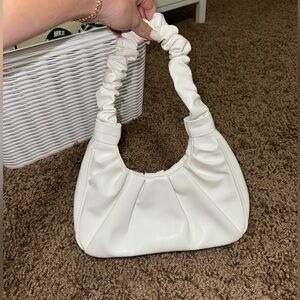 White purse